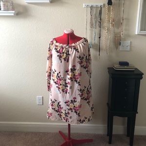 Off the shoulder plus size dress
